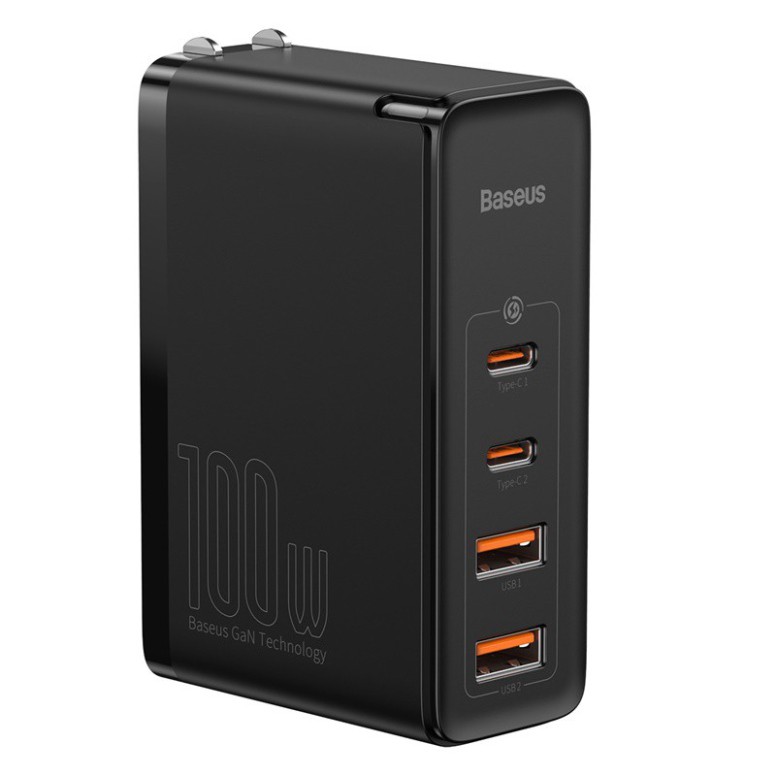 [kèm cáp 100w] Bộ sạc nhanh Baseus GaN 2 Pro Quick Charger 4 Ports 100W