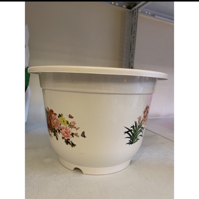 Chậu nhựa 4 mùa trồng hoa, cây cảnh A250 kích thước 22,5x14x12