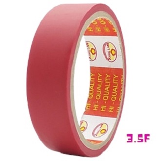 Băng keo simili 3.5F 5F băng keo dán gáy tập dán lề đầy đủ các màu Xanh lá Vàng Đỏ Xanh dương