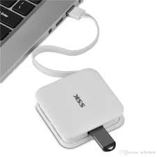 Hub Usb SSK 4 Cổng Usb SHE 035- Chính Hãng 100%, Hỗ Trợ Ổ Đĩa Cứng Di Động