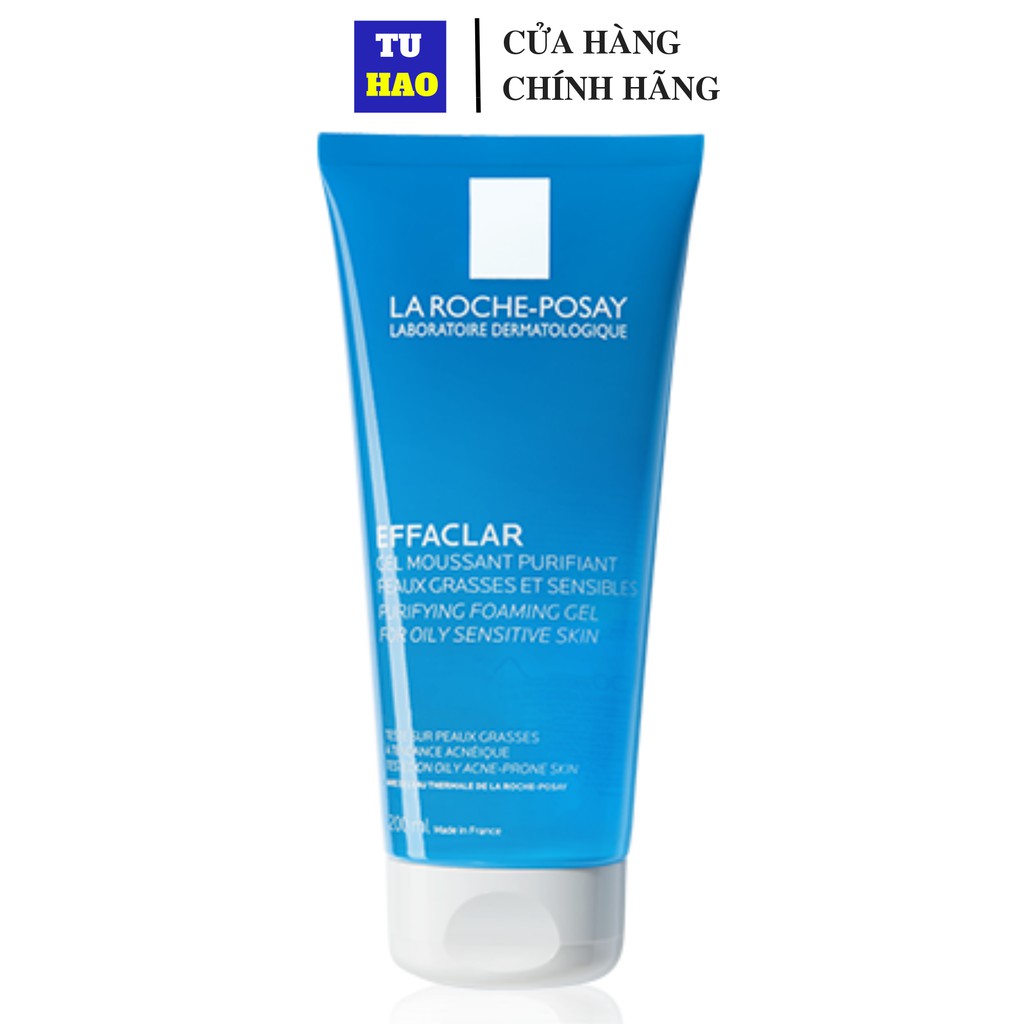 Gel rửa mặt La Roche Posay Effaclar Purifying Foaming Gel tạo bọt 200ml