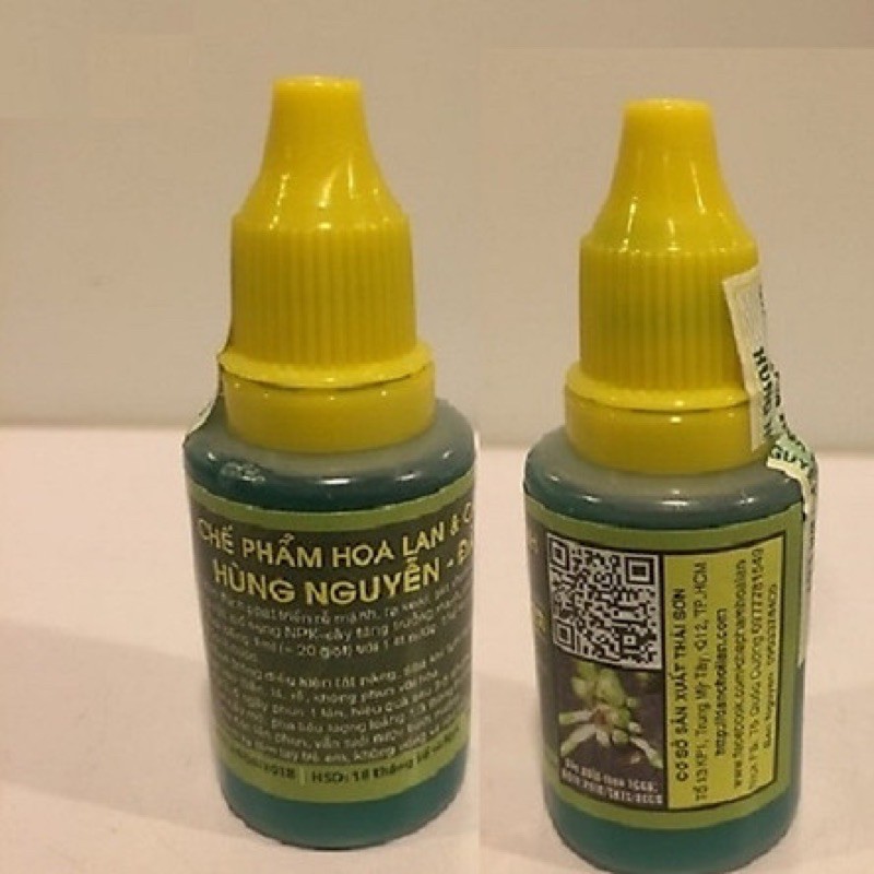 Chế phẩm cho hoa lan & cây cảnh Hùng Nguyễn - Siêu Ra Rễ, Kích Keiki, Trừ Nấm ( 20ML )