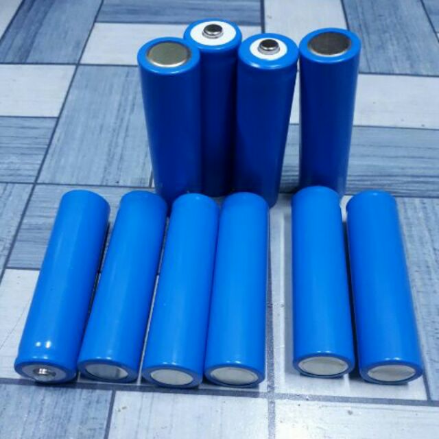 Pin sạc cell 18650 cho quạt mini