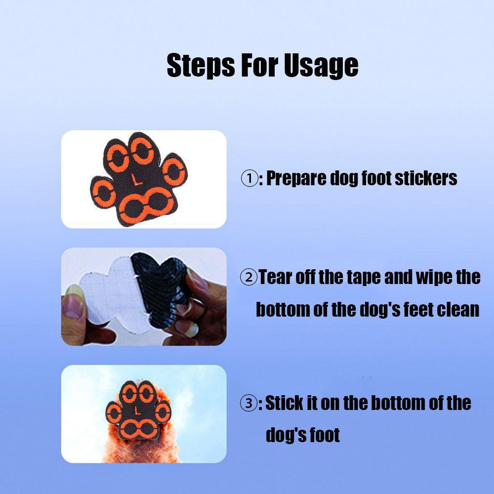 Bộ 2 Miếng Dán Chống Trượt / Nước Mưa Cho Thú Cưng