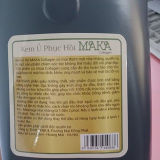 kem ủ phục hồi Maka