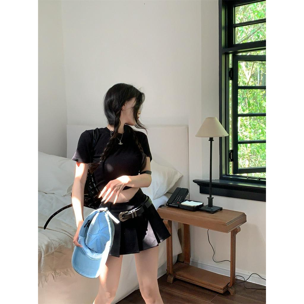 Đầm Xếp Ly Lưng Thấp Tay Ngắn 62916