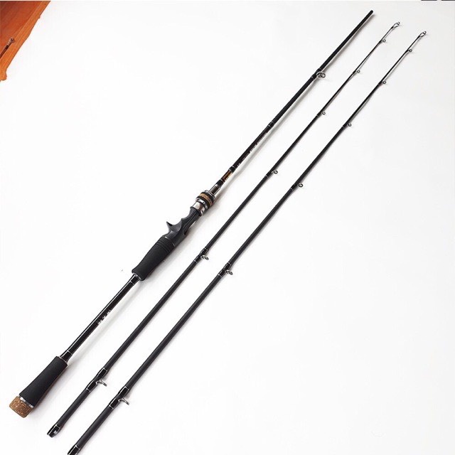 Cần Câu Lure 2 khúc cao cấp Shimano HunTing Black , cả đứng và ngang , đầu bu chống xoắn , độ cứng MH và H