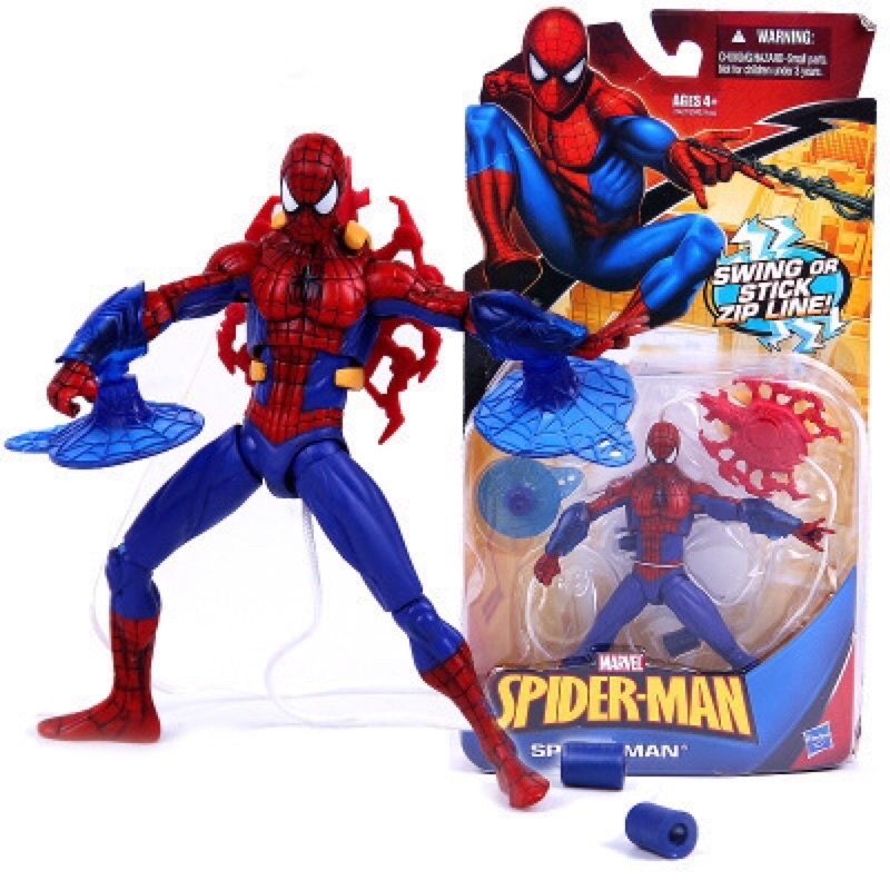 Mô Hình Spider-Man + Venom Có Khớp Chính Hãng Hasbro