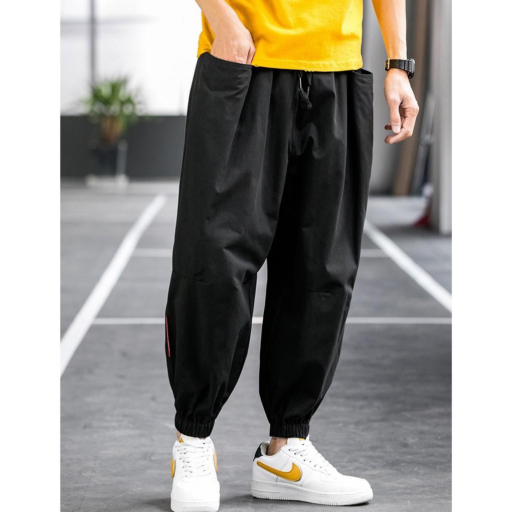 Quần jogger thụng chất thô KAT-unisex