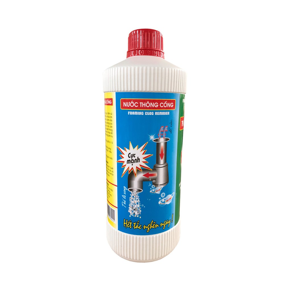 Nước thông tắc đường ống,cống Hando 1000ml Xuất khẩu