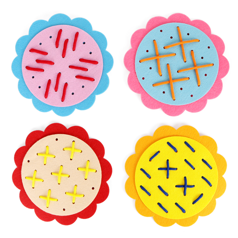 Đồ Chơi Tập Buộc Dây Động Cơ Giáo Dục Sớm Cho Bé