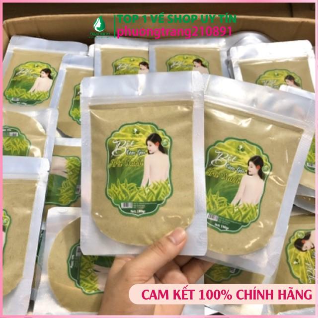 Bột cám gạo trà xanh cô gái đắp mặt,rửa mặt và tắm trắng body chính hãng