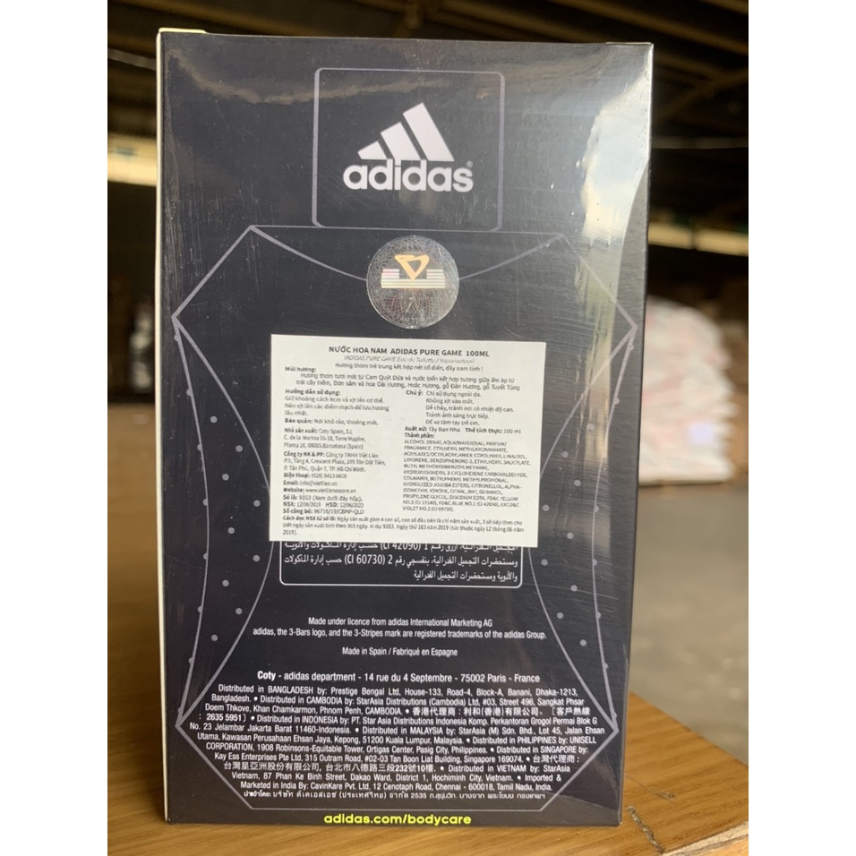 combo 3 Nước hoa  Pure Game - 100ml+Xịt khử mùi toàn thân nam - Pure Game - 150ml+Sữa tắm gội  nam -Pure Game - 400ml | BigBuy360 - bigbuy360.vn