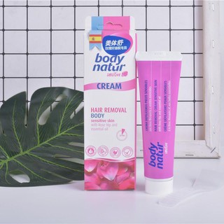 Kem Tẩy Lông Body Natur Dùng cho da nhạy cảm siêu lanh tính