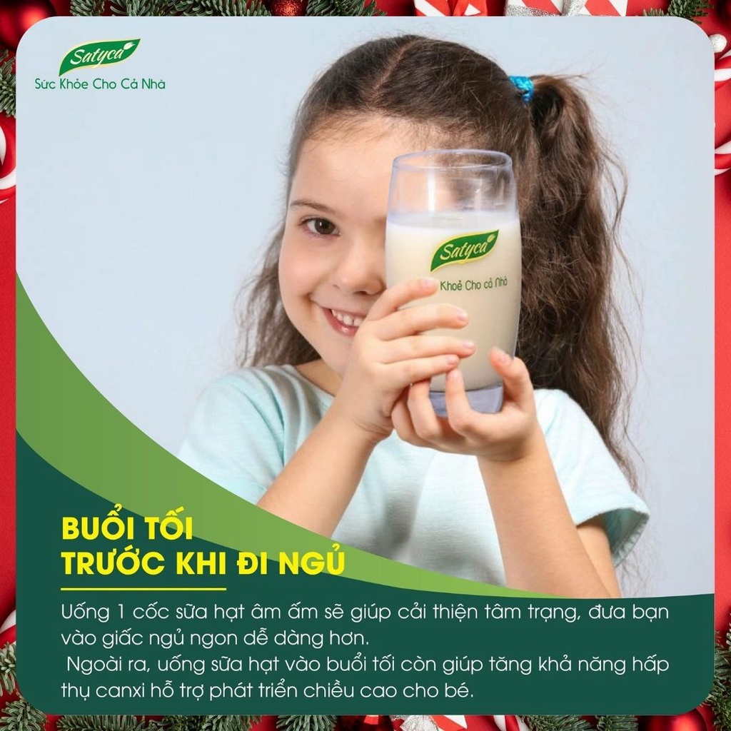 Sữa yến mạch ngũ cốc dinh dưỡng Satyca A+ - Dành Cho Trẻ Nhỏ - Giúp Bé Phát Triển Trí Tuệ Và Thể Chất Toàn Diện