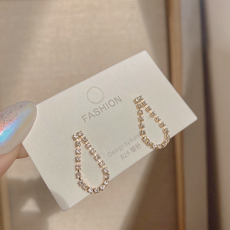 Bông Tai Đính Đá Toàn Diện Thời Trang Chất Lượng Cao 2022 Dành Cho Nữ