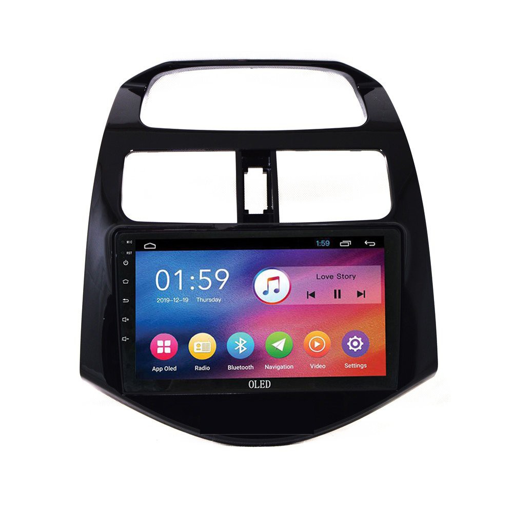 Màn Hình Android Oled C2 Theo Xe CHEVROLET SPARK ,DVD ANDROID SPARK, dvd ô tô spark 2011-2016