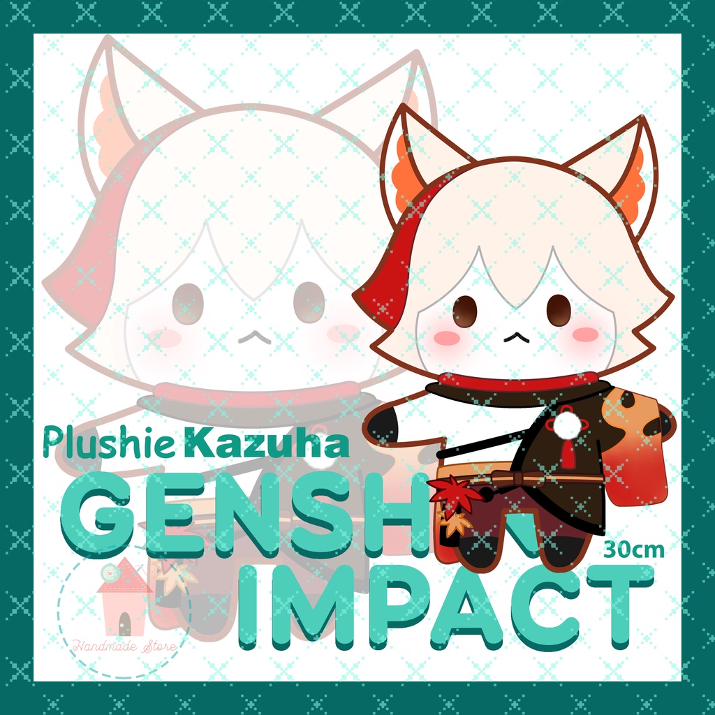 Mèo Kazuha nhồi bông - Genshin Impact