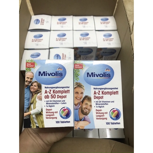 Viên uống A-Z ab 50 Mivolis