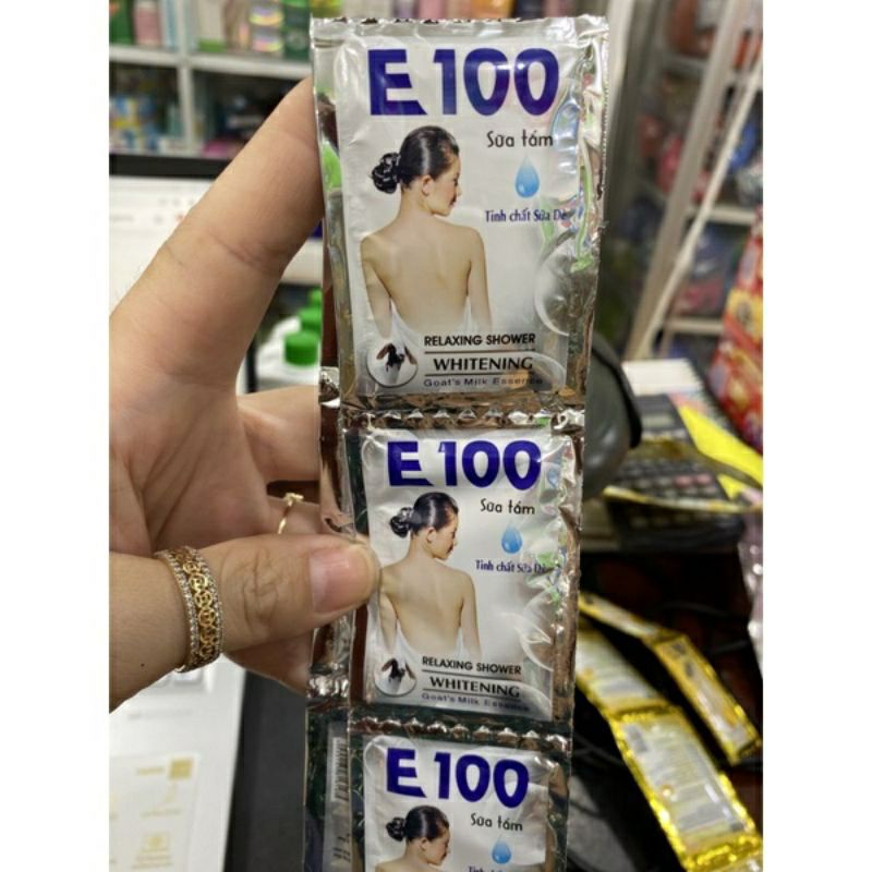 Dây 12 gói sữa tắm E100