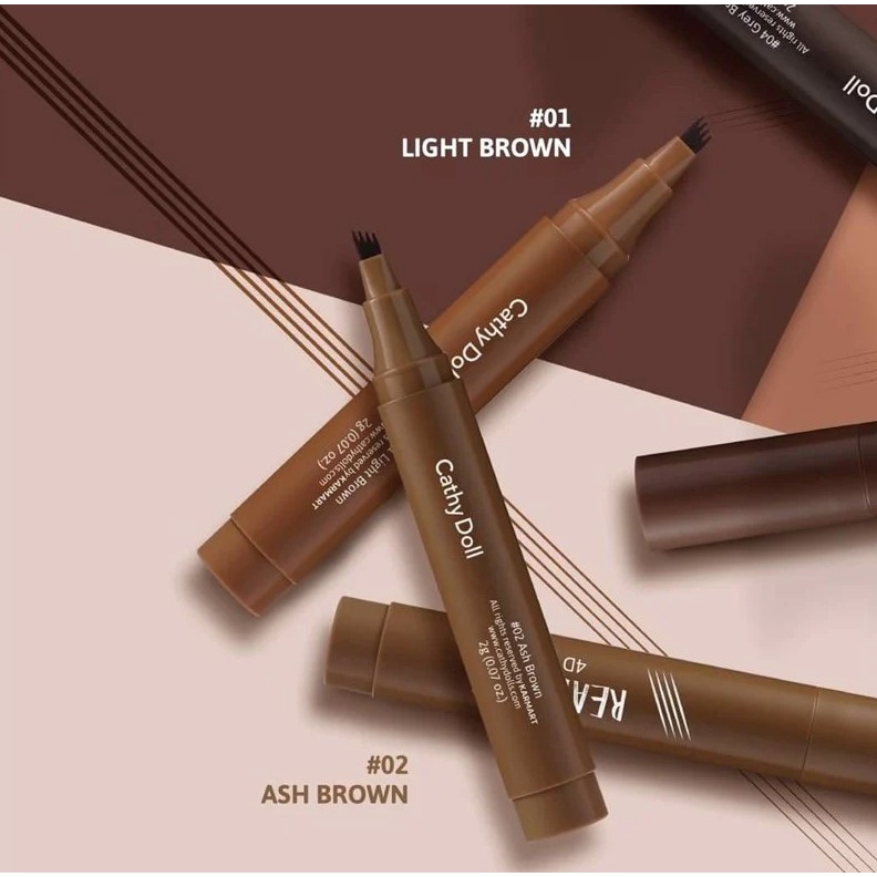 Bút Xăm Chân Mày 4D Cathy Doll Real Brow 4D Tint 2g