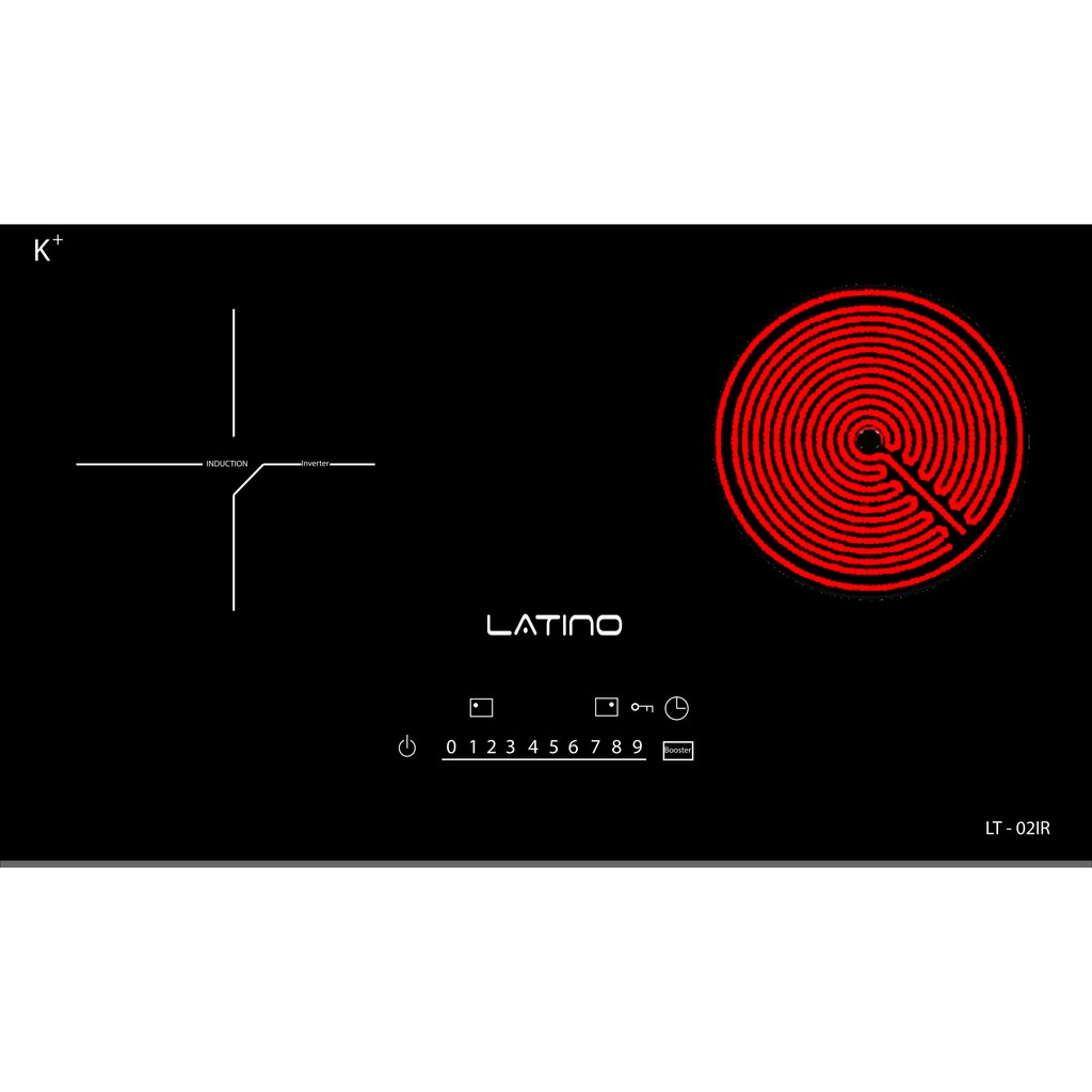 Bếp điện từ Latino LT-02IR (TẶNG BỘ NỒI 4 MÓN)