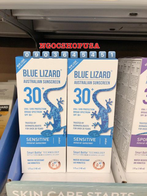 DATE 2022 Mẫu Mới 💥Kem chống nắng Blue Lizard SPF 30+ | BigBuy360 - bigbuy360.vn