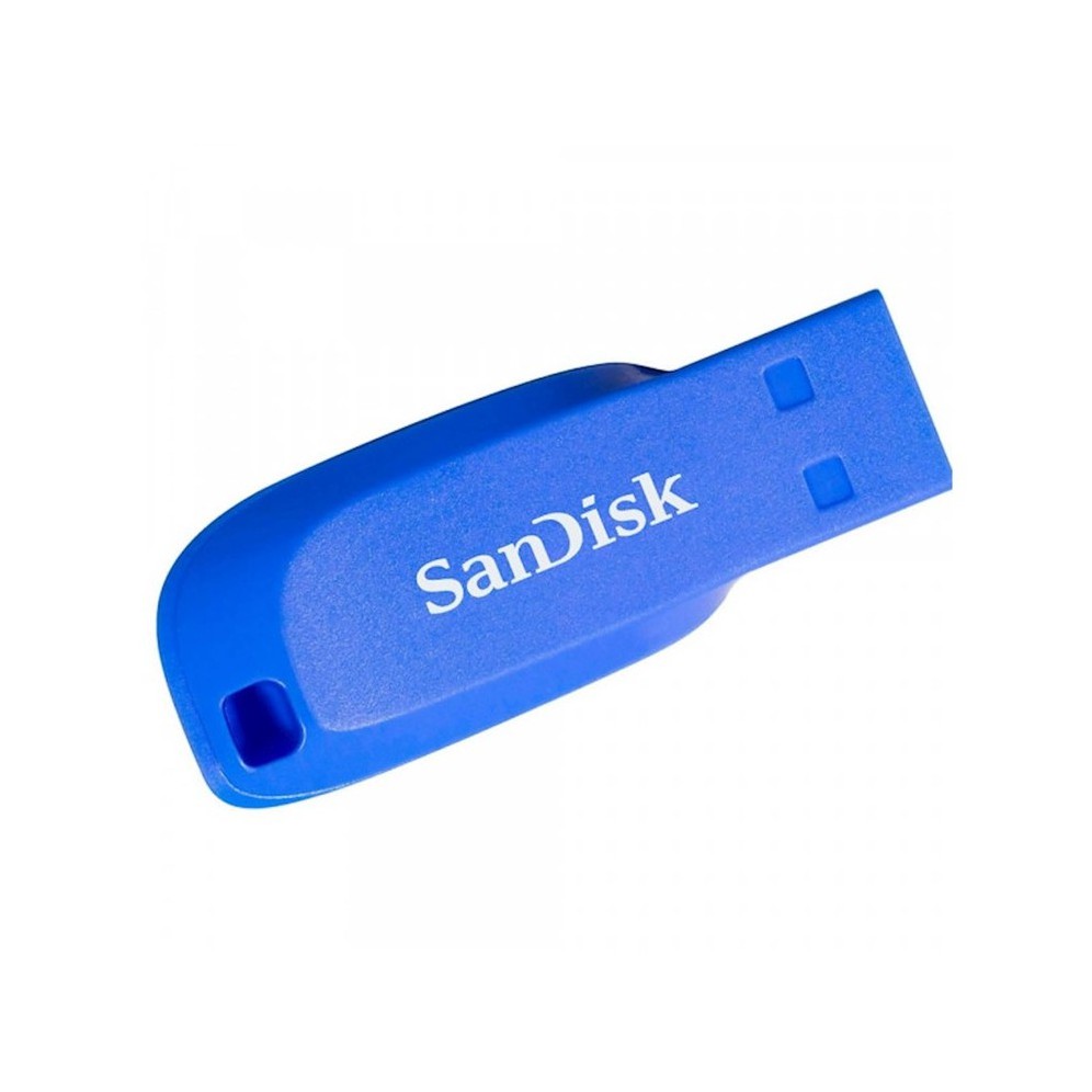 USB 2.0 SanDisk CZ50C 16GB Cruze Blade (Blue) tặng đầu đọc thẻ nhớ