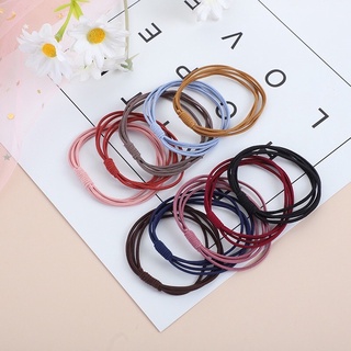 Chun buộc tóc dây buộc tóc 3 sợi kiểu dáng đơn giản nhẹ nhàng Hàn Quốc co giãn tốt