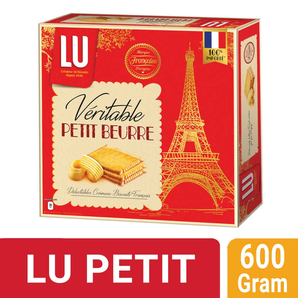 Bánh quy Lu Petit Veritable Beure 600g. Hàng nhập khẩu từ thương hiệu số 1 tại Pháp