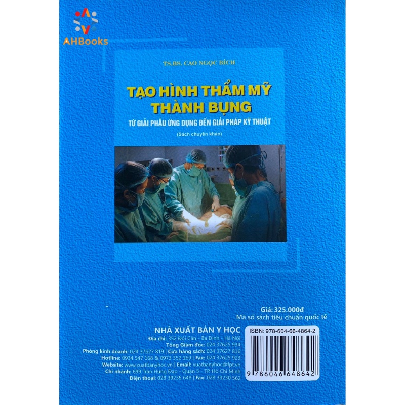 Sách - Tạo hình thẩm mỹ Thành bụng Từ giải phẫu ứng dụng đến giải pháp kỹ thuật