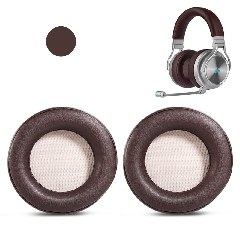 Ốp Xốp Bọc Da Bảo Vệ Tai Nghe Cho Corsair Virtuoso SE Earphones