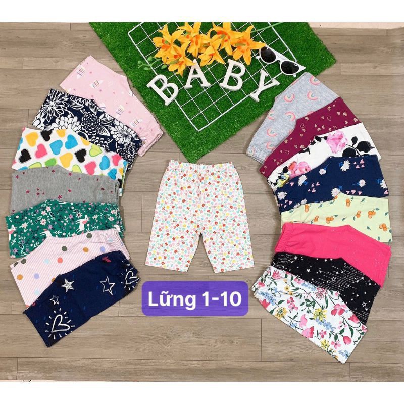 QUẦN LEGGING LỬNG CHO BÉ