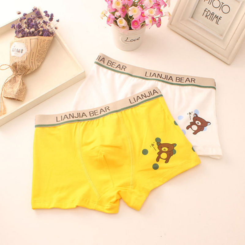 Set 4 Quần Lót Boxer Cotton Cho Bé Trai