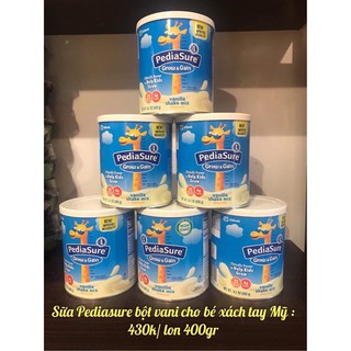 Sữa bột Pediasure Mỹ 400gr