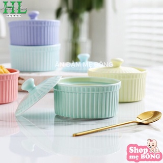 Bát ramenkin có nắp cho bé ăn dặm