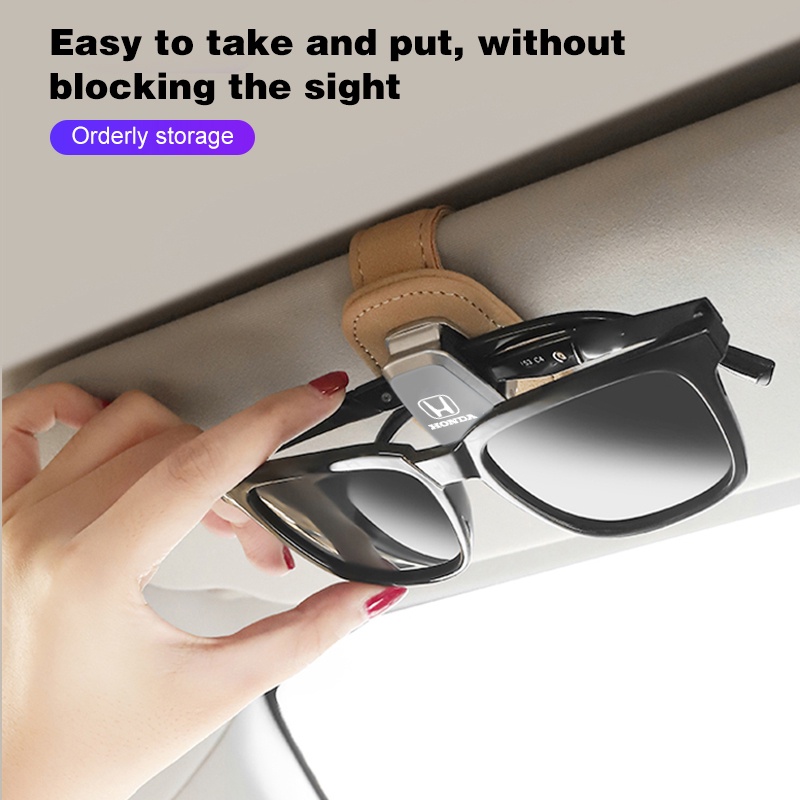 Khung Kẹp Giữ Thẻ Tiện Dụng Dành Cho Xe Hơi Honda GM CRV HRV City Civic FC FD Accord