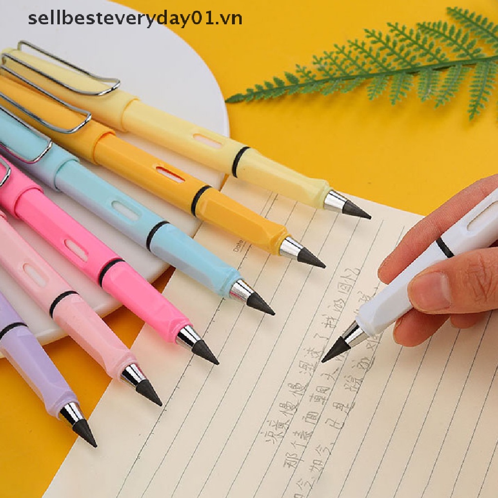 (Toy * *) Bút Chì Kim Loại Không Mực Ma Thuật Công Nghệ Vô Hạn Ever Lâu Trôi