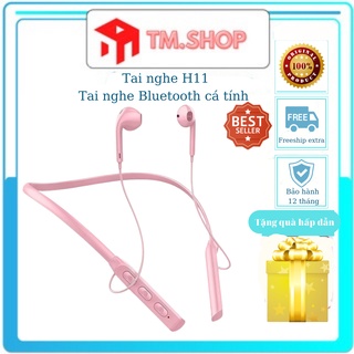 Tai nghe KC H11 bluetooth 5.0 ko dây giá rẻ[freeshipextra]dành cho táo,samsung,xiaomi