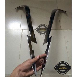 Nẹp sườn mạ crom VISION