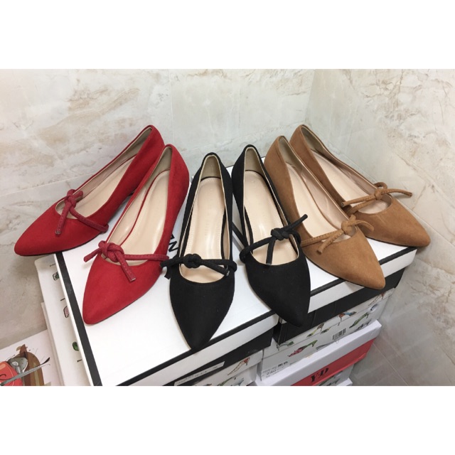 Charles and Keith 5cm da lộn