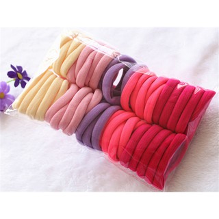 Set 10 Dây cột tóc nhiều màu dễ thương (BT 53)