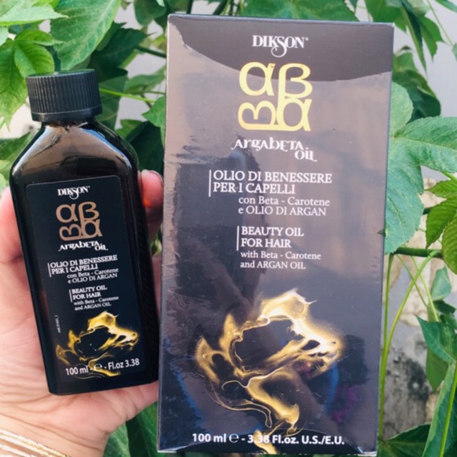 TINH DẦU ARGABETA OIL DIKSON Ý PHỤC HỒI CẤU TRÚC TÓC HƯ TỔN 100ml