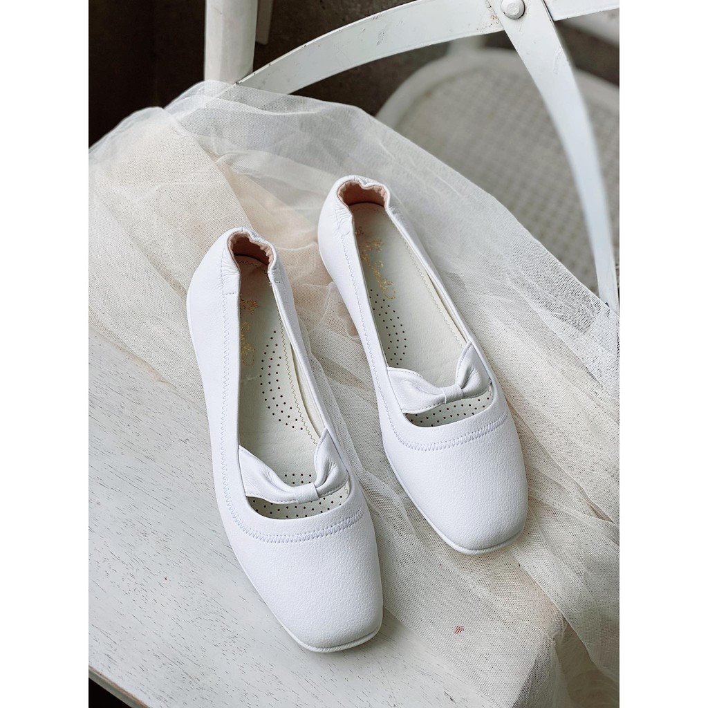 [BÚP BÊ] RICH - GIÀY BỆT DA NƠ NGANG - THENYSMILE