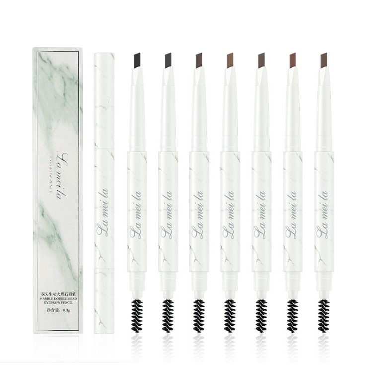 Bút kẻ mày 2 đầu Lameila không thấm nước và mồ hôi [CHÍNH HÃNG]