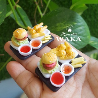 Gà Rán Mini Food 01- Mô hình 1/12