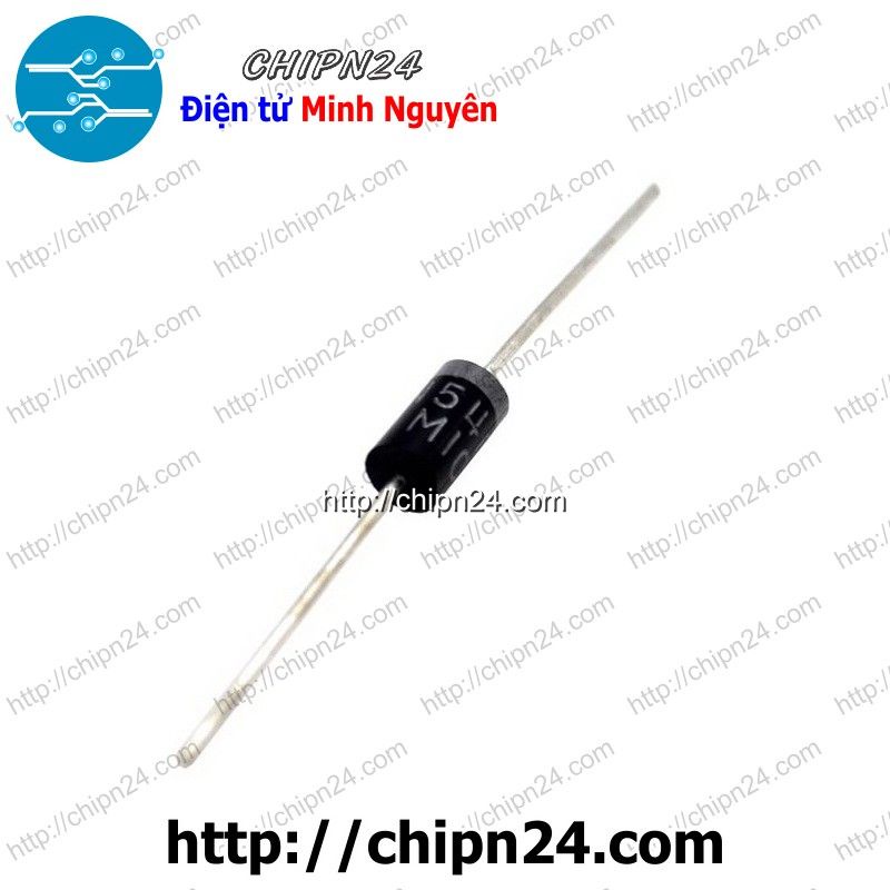 [10 CON] Diode 1N5408 DIP 3A 1000V (IN5408 5408)