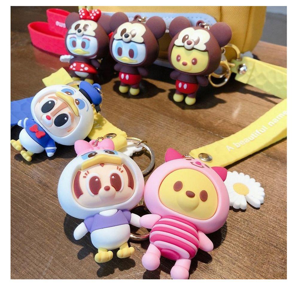 Móc Khóa Hình Chuột Mickey / Stitch Dễ Thương