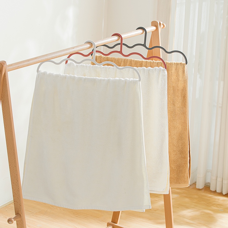 Móc, Mắc Treo Quần Áo Có Thể Phơi Được Chăn Màn Size Lớn Trắng 3 PCS Nachuan