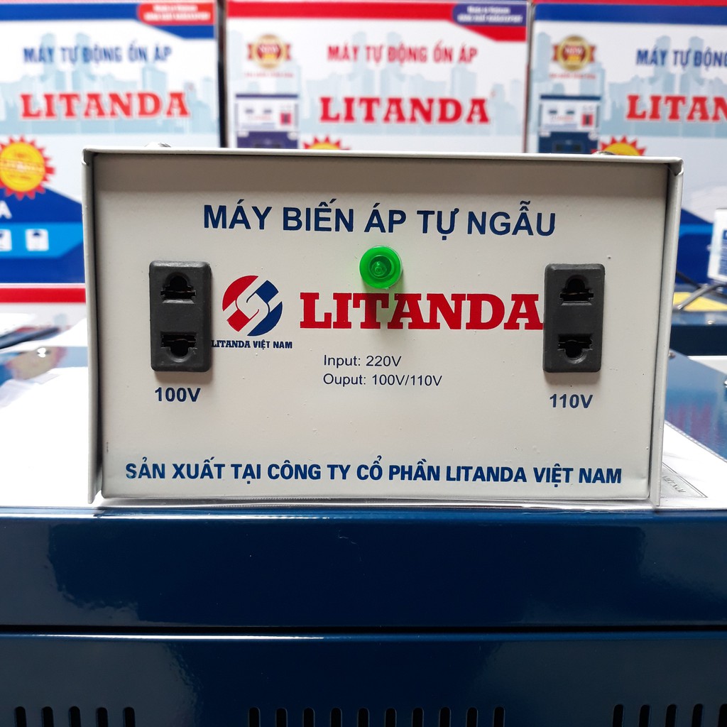 Đổi nguồn 220V ra 110v Litanda 1000VA